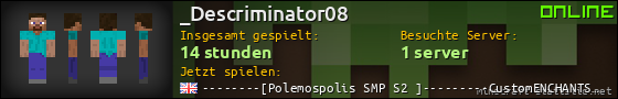 Benutzerleisten 560x90 für _Descriminator08