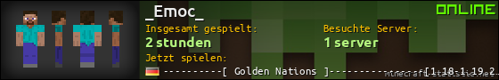 Benutzerleisten 560x90 für _Emoc_