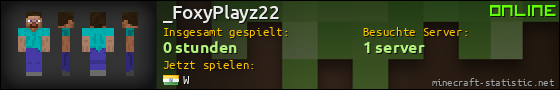 Benutzerleisten 560x90 für _FoxyPlayz22