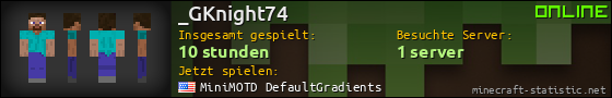 Benutzerleisten 560x90 für _GKnight74