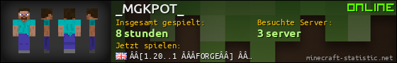 Benutzerleisten 560x90 für _MGKPOT_