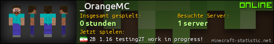 Benutzerleisten 560x90 für _OrangeMC