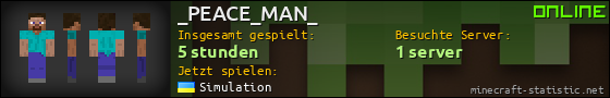 Benutzerleisten 560x90 für _PEACE_MAN_