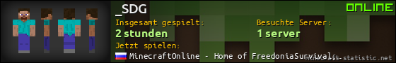 Benutzerleisten 560x90 für _SDG