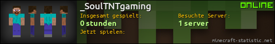 Benutzerleisten 560x90 für _SoulTNTgaming