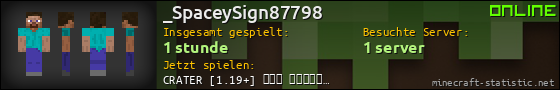 Benutzerleisten 560x90 für _SpaceySign87798