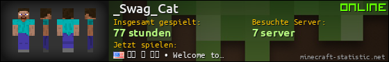 Benutzerleisten 560x90 für _Swag_Cat