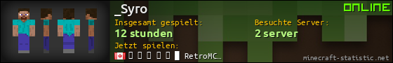 Benutzerleisten 560x90 für _Syro