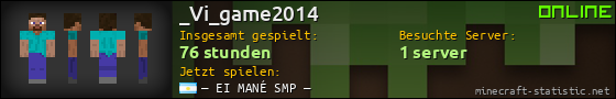 Benutzerleisten 560x90 für _Vi_game2014