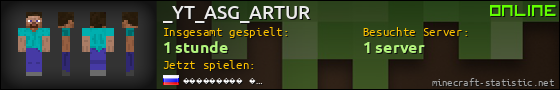 Benutzerleisten 560x90 für _YT_ASG_ARTUR