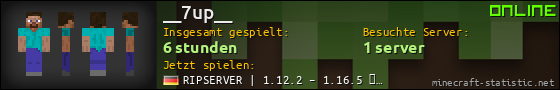 Benutzerleisten 560x90 für __7up__