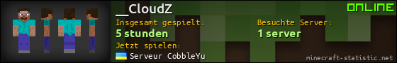 Benutzerleisten 560x90 für __CloudZ