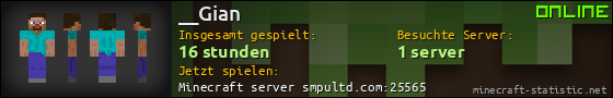 Benutzerleisten 560x90 für __Gian
