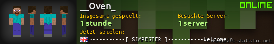 Benutzerleisten 560x90 für __Oven_