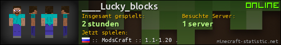 Benutzerleisten 560x90 für ____Lucky_blocks