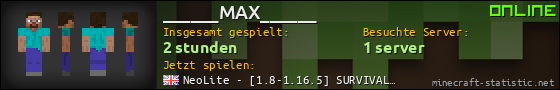 Benutzerleisten 560x90 für ______MAX______