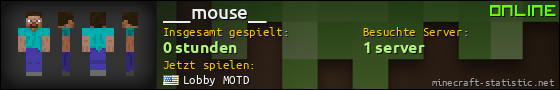 Benutzerleisten 560x90 für ___mouse__