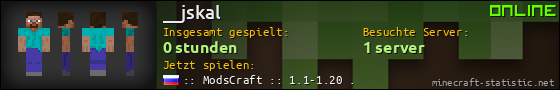 Benutzerleisten 560x90 für __jskal