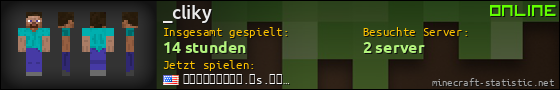 Benutzerleisten 560x90 für _cliky