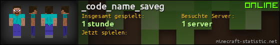 Benutzerleisten 560x90 für _code_name_saveg