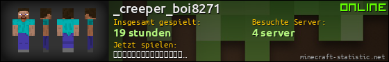 Benutzerleisten 560x90 für _creeper_boi8271