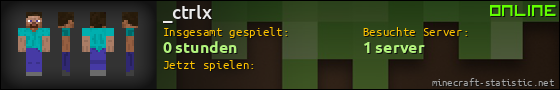 Benutzerleisten 560x90 für _ctrlx