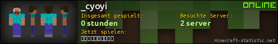 Benutzerleisten 560x90 für _cyoyi