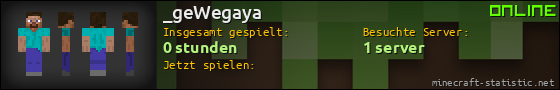 Benutzerleisten 560x90 für _geWegaya