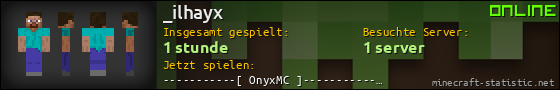 Benutzerleisten 560x90 für _ilhayx
