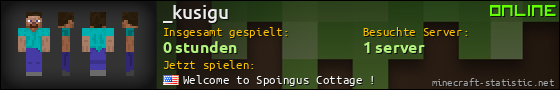Benutzerleisten 560x90 für _kusigu