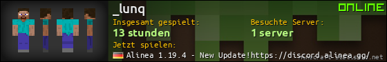 Benutzerleisten 560x90 für _lunq