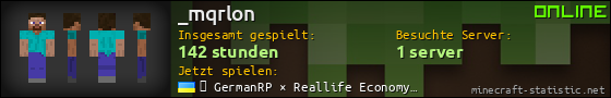 Benutzerleisten 560x90 für _mqrlon