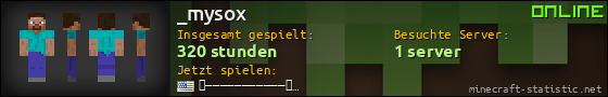 Benutzerleisten 560x90 für _mysox
