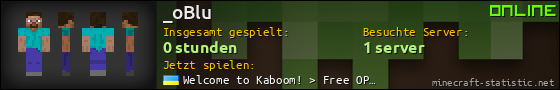 Benutzerleisten 560x90 für _oBlu