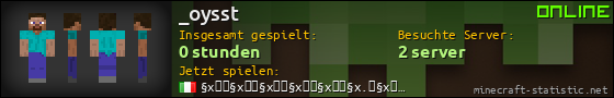 Benutzerleisten 560x90 für _oysst