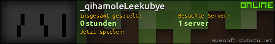 Benutzerleisten 560x90 für _qihamoleLeekubye