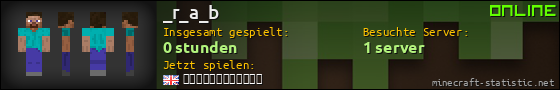 Benutzerleisten 560x90 für _r_a_b
