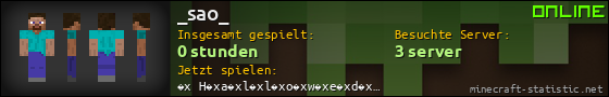 Benutzerleisten 560x90 für _sao_