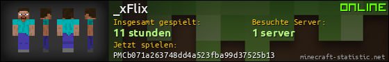 Benutzerleisten 560x90 für _xFlix