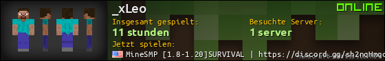 Benutzerleisten 560x90 für _xLeo