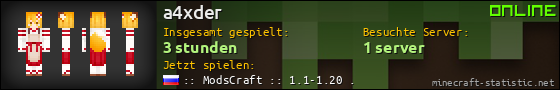 Benutzerleisten 560x90 für a4xder