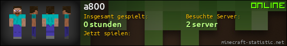 Benutzerleisten 560x90 für a800