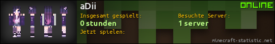 Benutzerleisten 560x90 für aDii