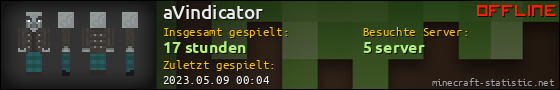 Benutzerleisten 560x90 für aVindicator