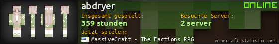 Benutzerleisten 560x90 für abdryer