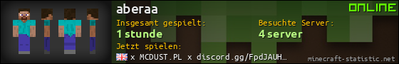 Benutzerleisten 560x90 für aberaa