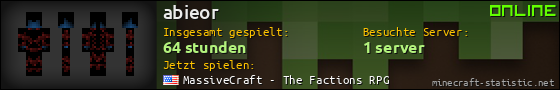 Benutzerleisten 560x90 für abieor