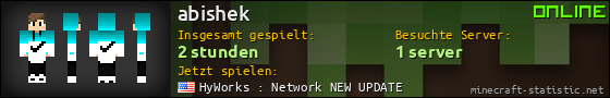 Benutzerleisten 560x90 für abishek