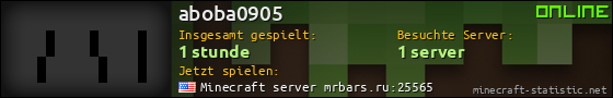 Benutzerleisten 560x90 für aboba0905