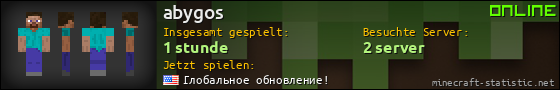 Benutzerleisten 560x90 für abygos